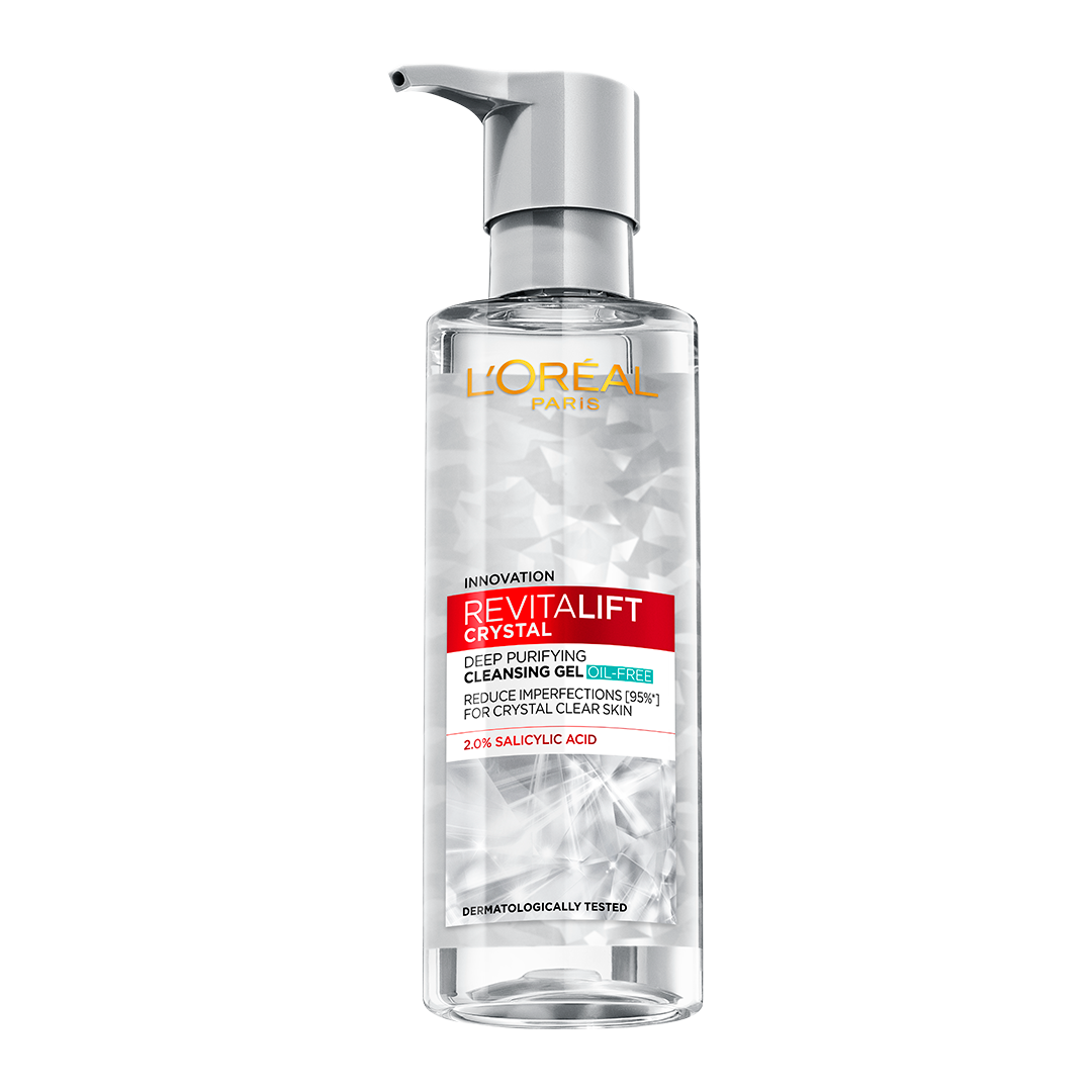 L'Oreal Paris Revitalift Crystal Gel Cleanser 120ml (Oil Control)
