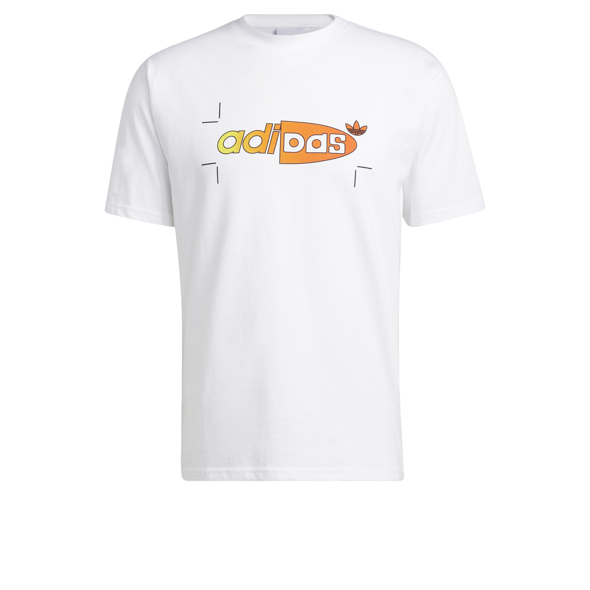 adidas Lifestyle Hypersport Linear Tee Men White HI2986